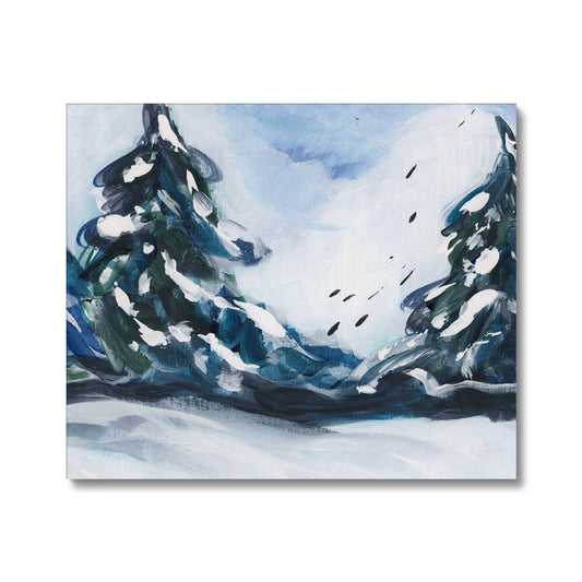 Evergreen Serenity Canvas