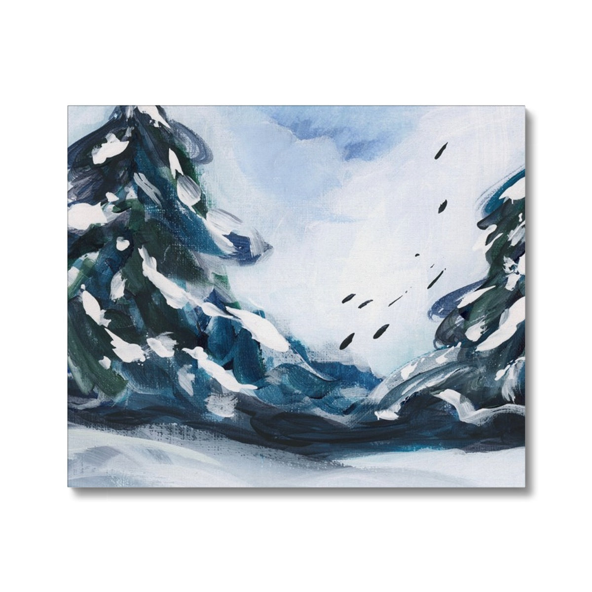 Evergreen Serenity Canvas